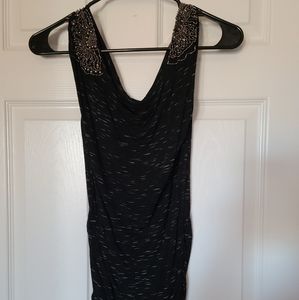 BKE by Buckle Black Dress Top Size M